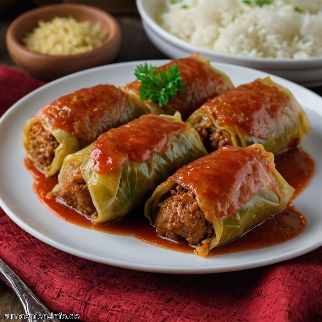 Typische rumänische Gerichte / Essen